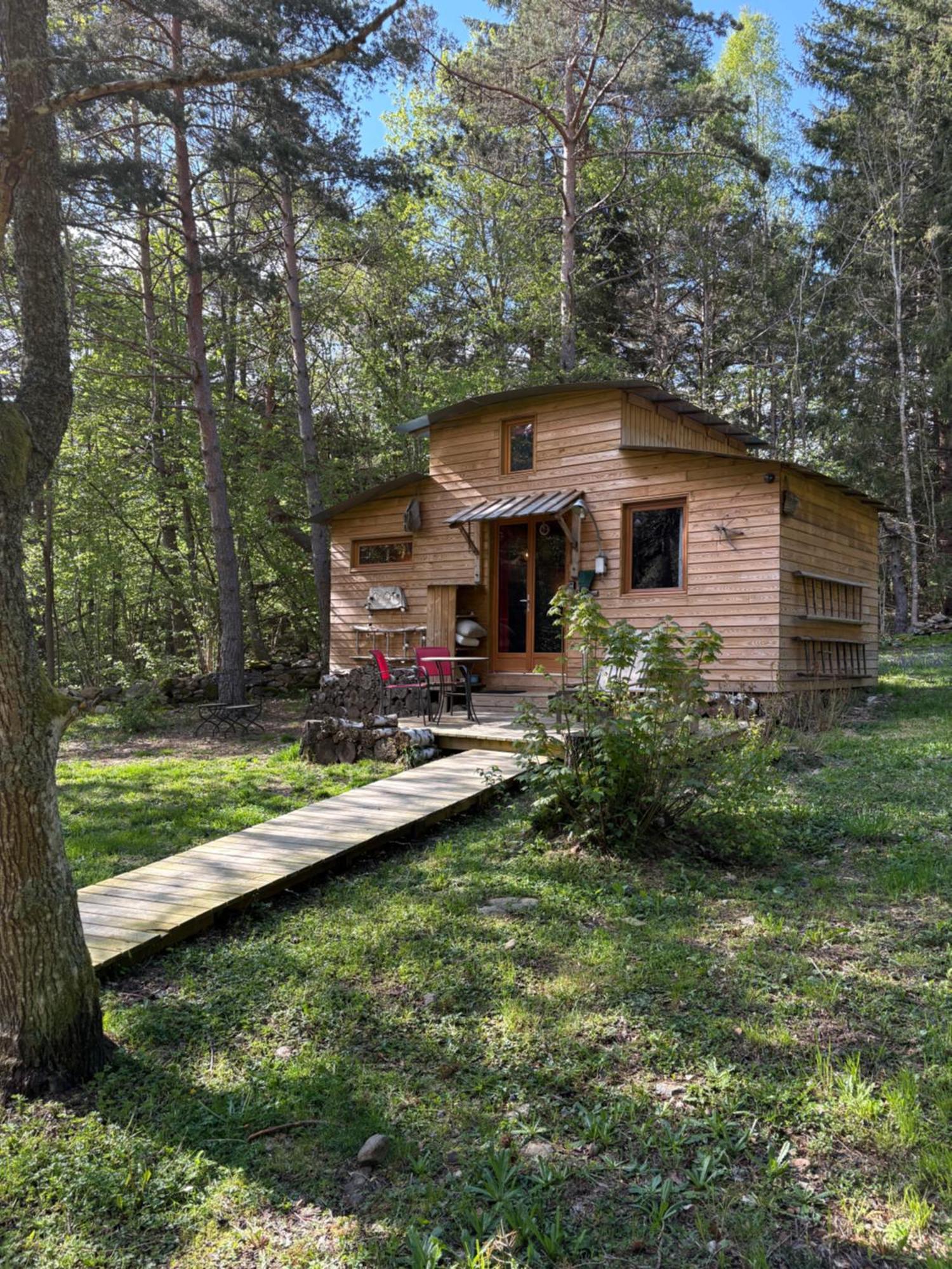 Chalet Cricri Domaine De La Mamounette Champclause Bagian luar foto