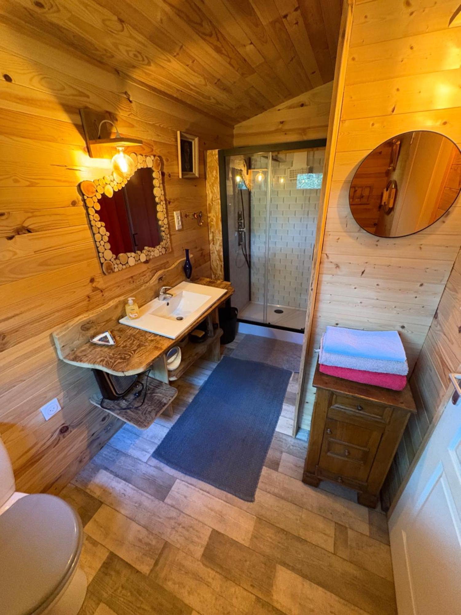 Chalet Cricri Domaine De La Mamounette Champclause Bagian luar foto